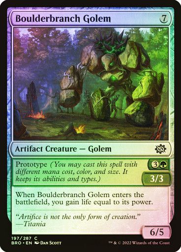 Boulderbranch Golem