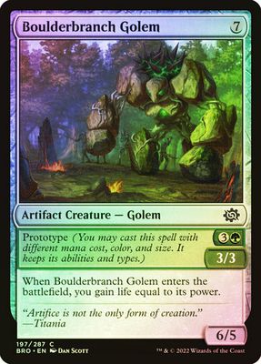 Boulderbranch Golem