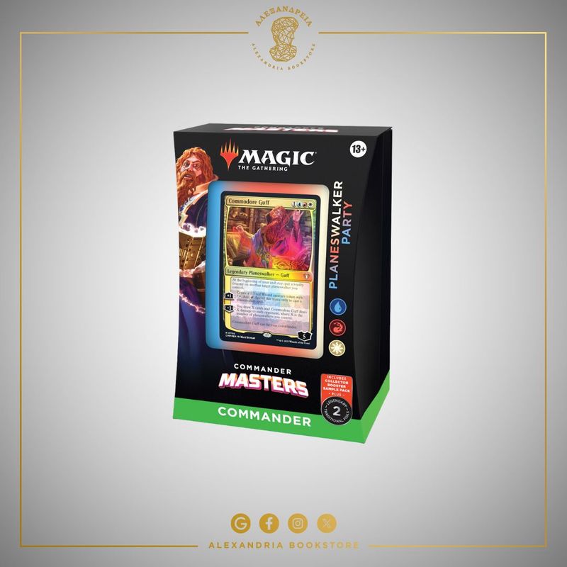 Commander Masters Planeswalker Party