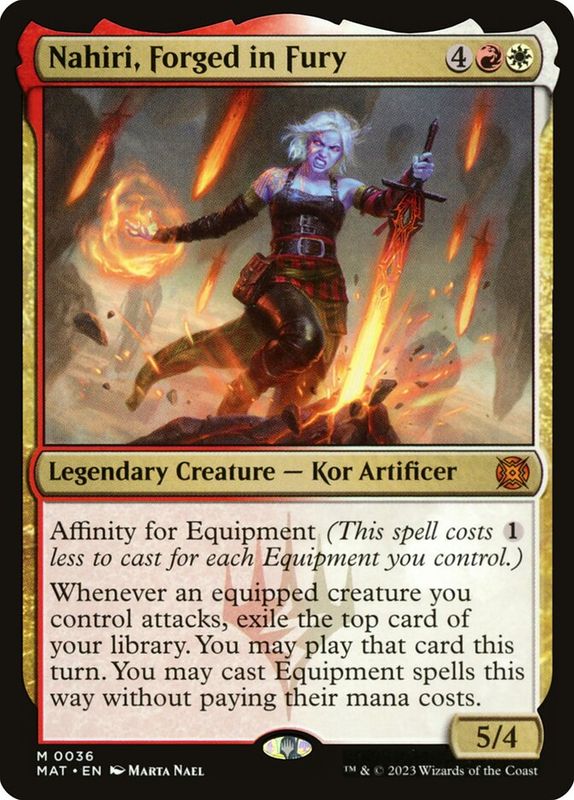 Nahiri, Forged in Fury