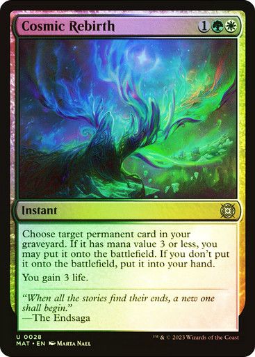 Cosmic Rebirth
