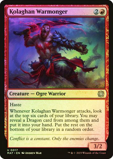 Kolaghan Warmonger