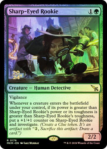 Sharp-Eyed Rookie