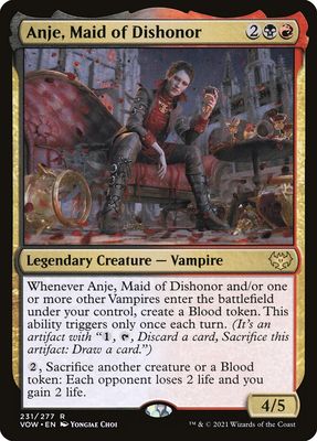 Anje, Maid of Dishonor