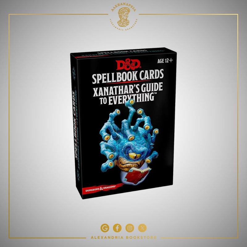 Spellbook Cards Xanathar's Guide to Everything