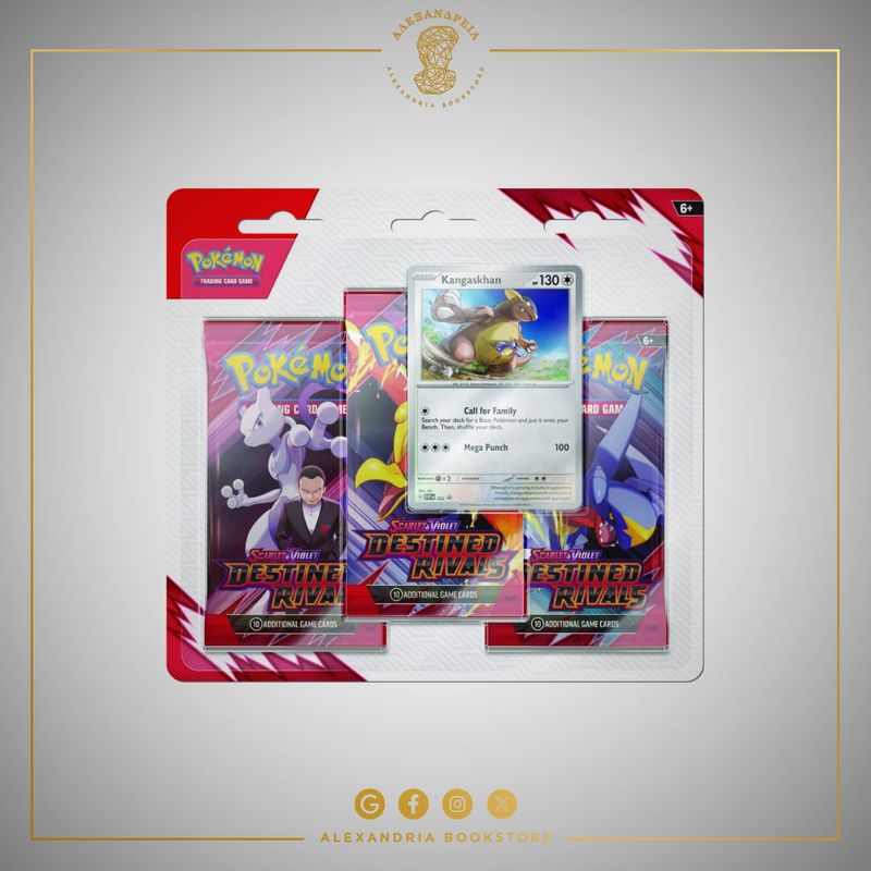 SV10 Destined Rivals 3 Blister Pack Kangaskhan