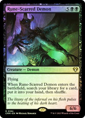 Rune-Scarred Demon