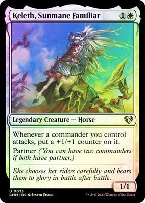 Keleth, Sunmane Familiar