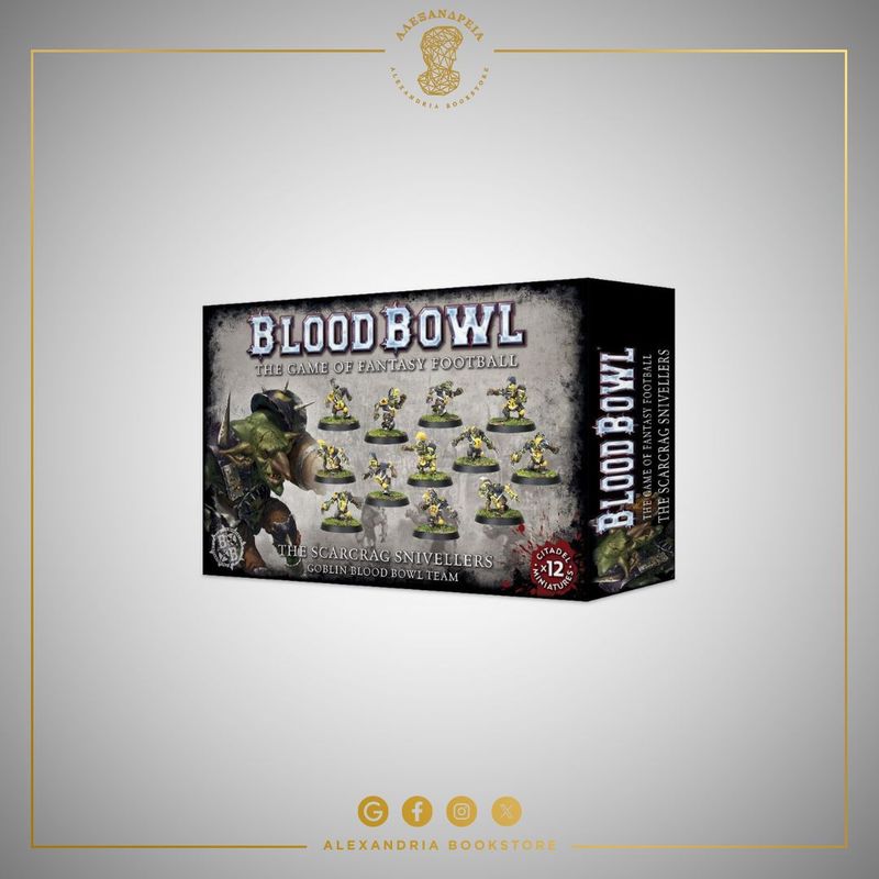 Goblin Blood Bowl Team: The Scarcrag Snivellers