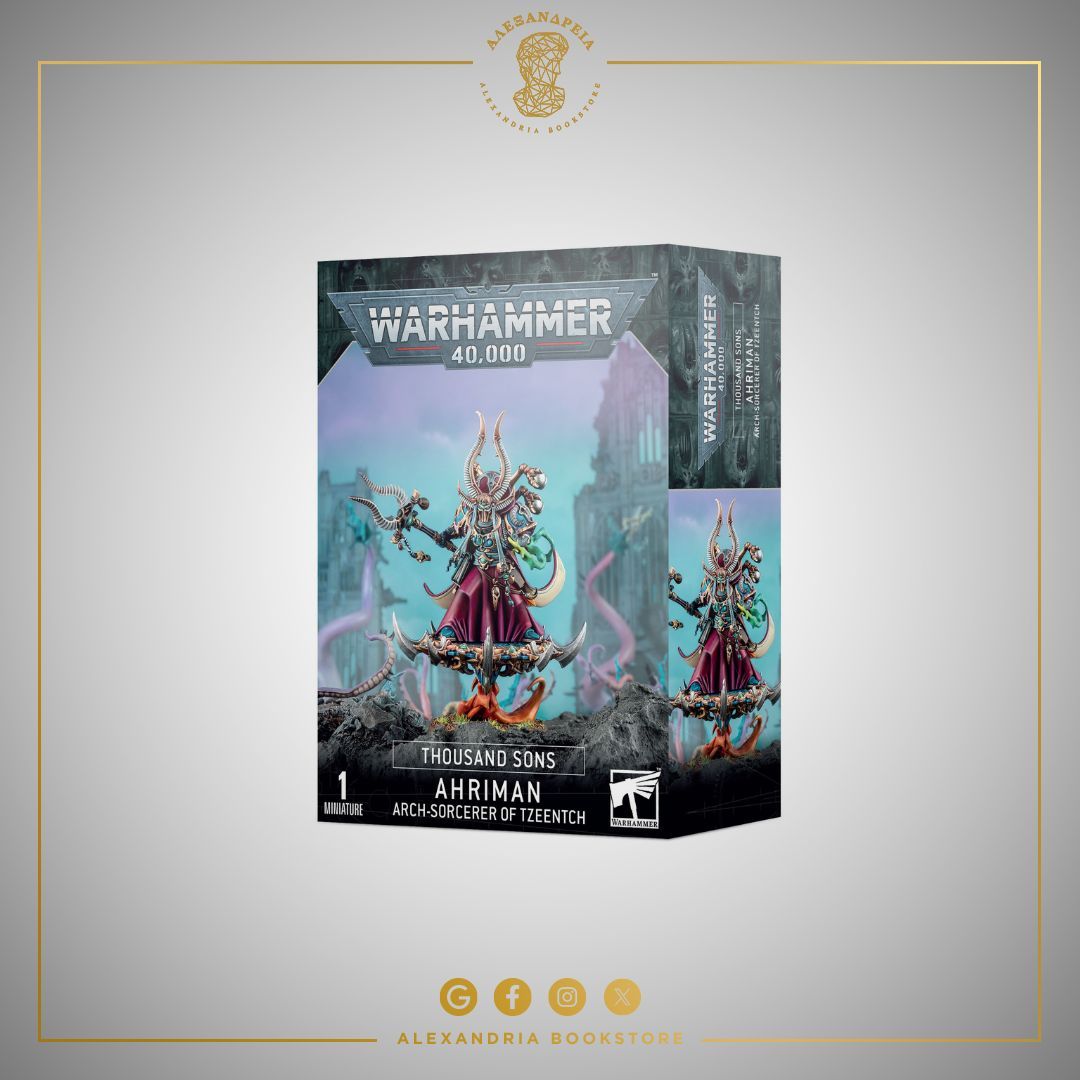 Thousand Sons: Ahriman Arch-Sorcerer of Tzeentch