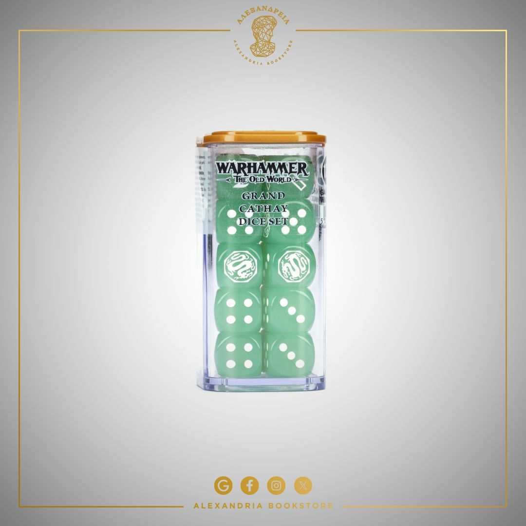 Warhammer The Old World: Grand Cathay Dice Set