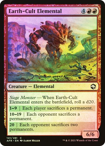 Earth-Cult Elemental