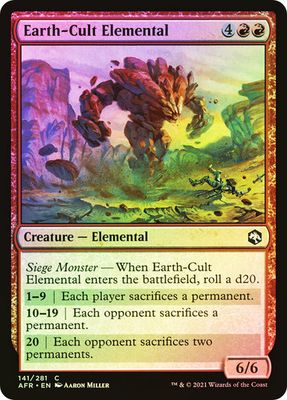 Earth-Cult Elemental