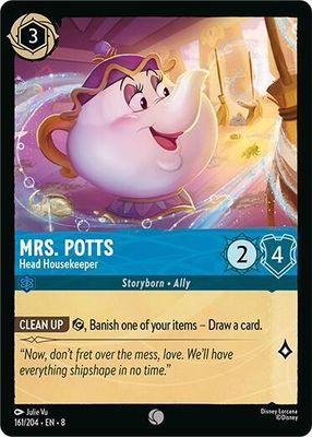 Mrs.Potts - Head Housekeeper
