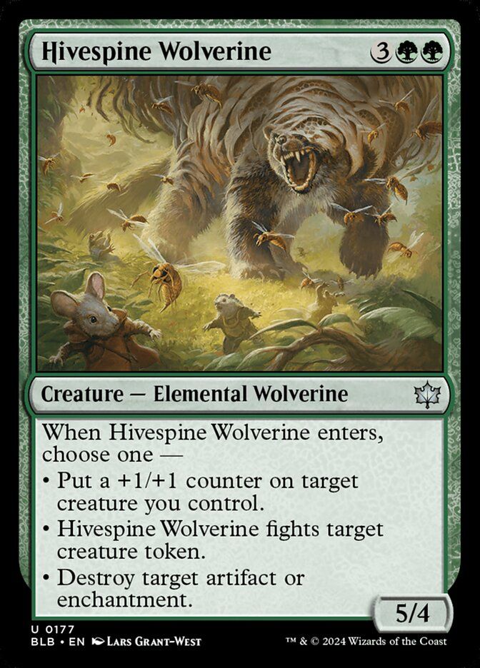 Hivespine Wolverine Hivespine Wolverine