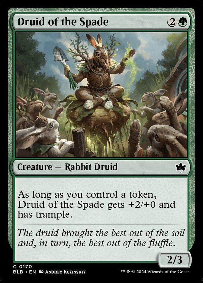 Druid of the Spade Druid of the Spade