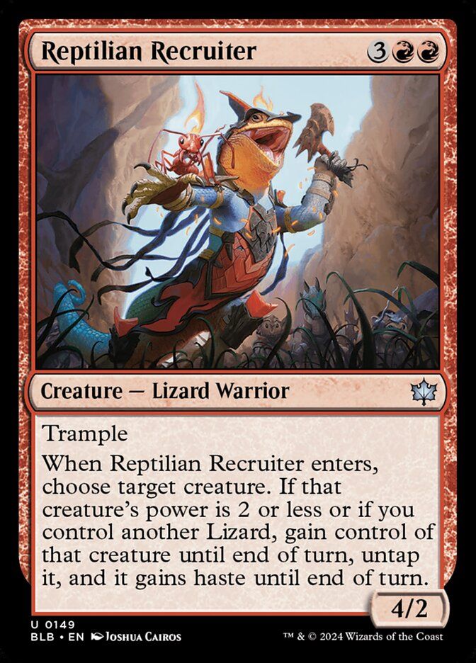 Reptilian Recruiter Reptilian Recruiter