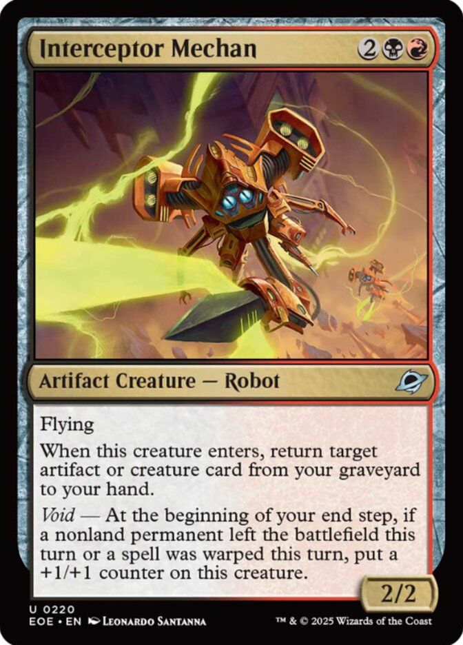 Interceptor Mechan Interceptor Mechan