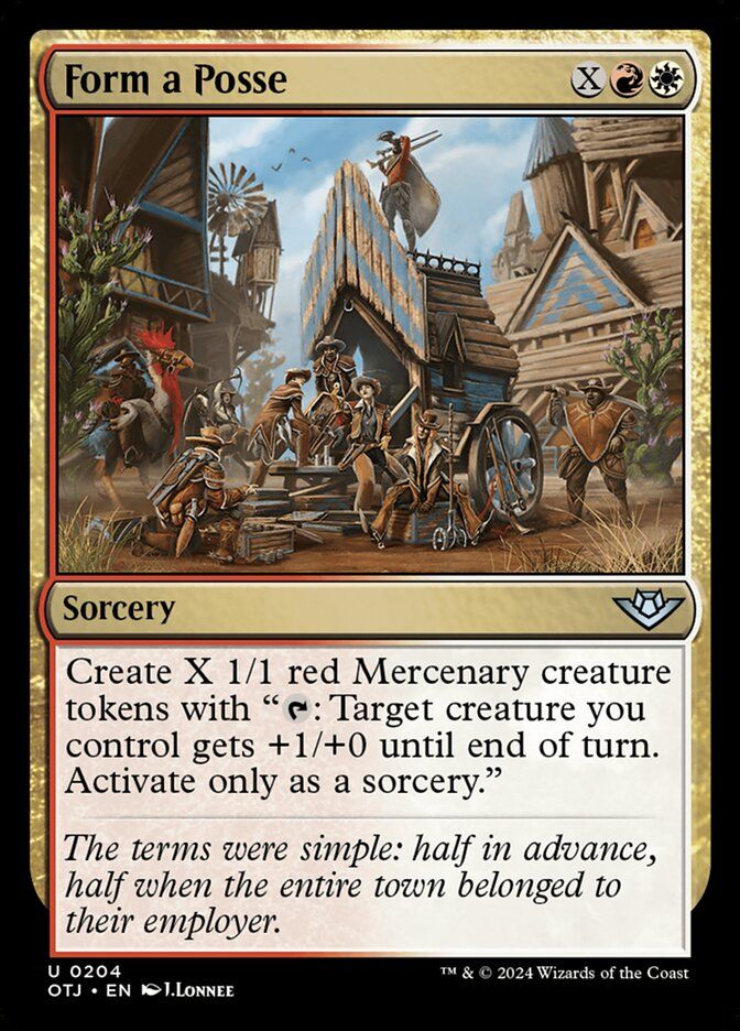 Form a Posse Form a Posse