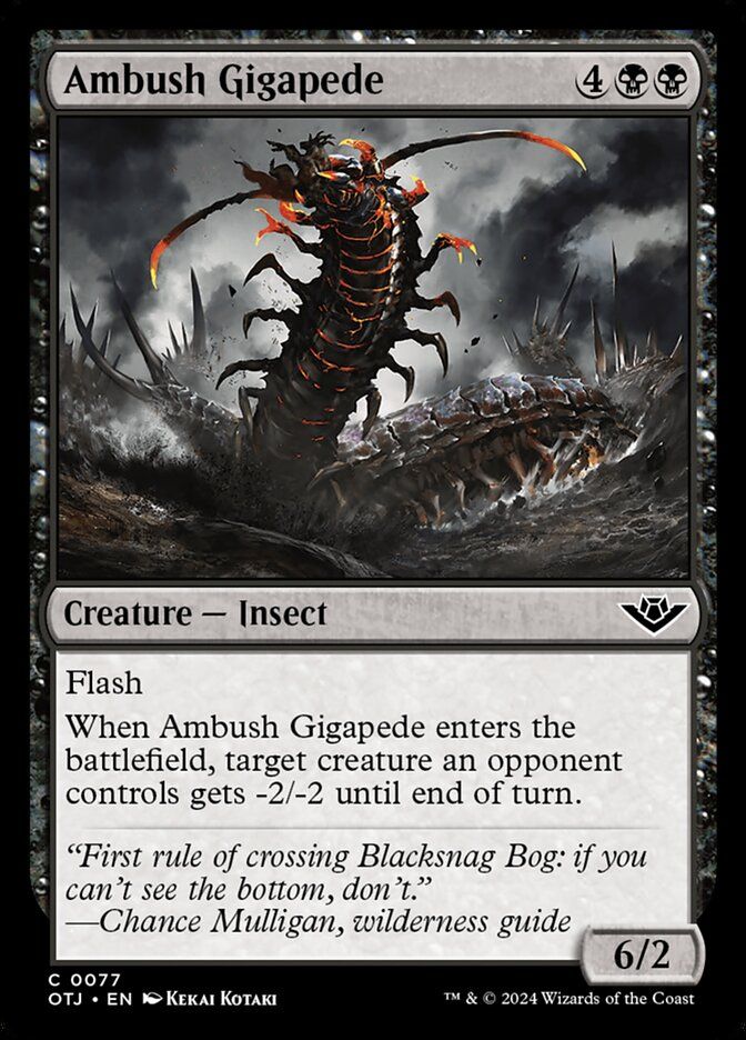 Ambush Gigapede Ambush Gigapede