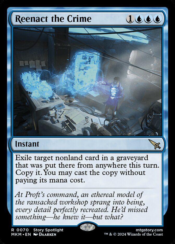 Reenact the Crime Reenact the Crime