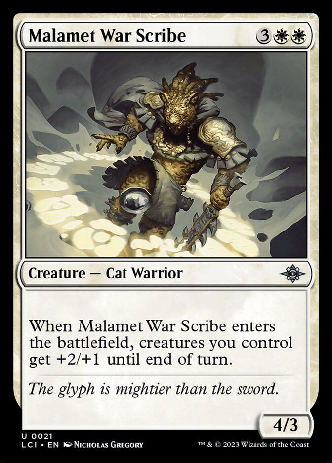Malamet War Scribe Malamet War Scribe