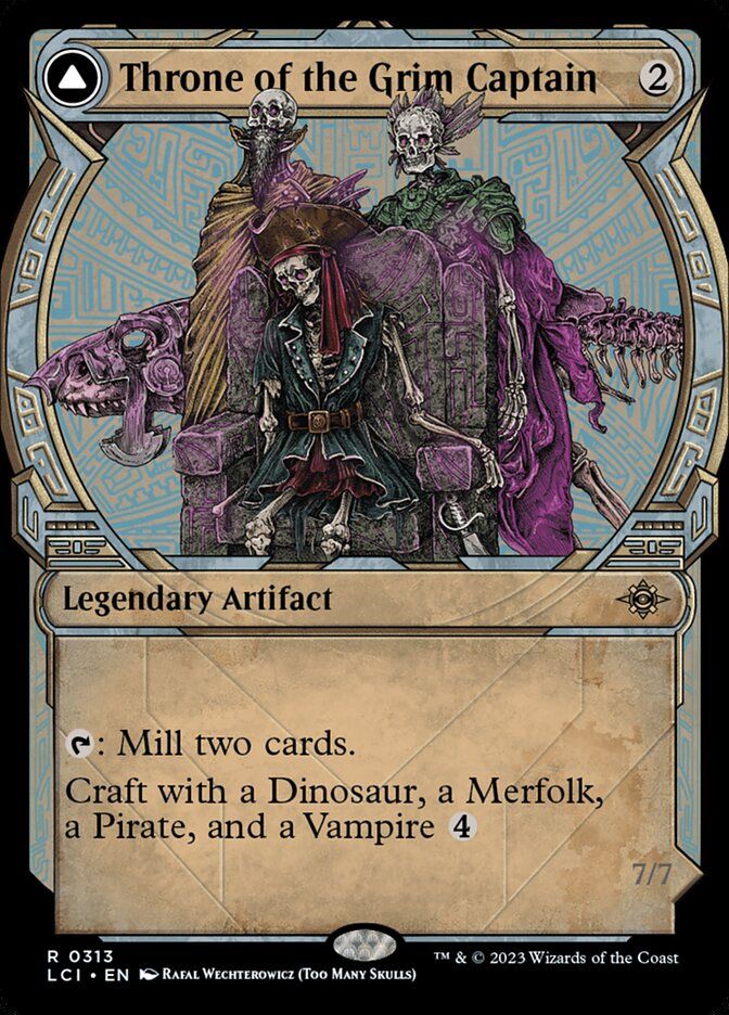 Throne of the Grim Captain // The Grim Captain Throne of the Grim Captain // The Grim Captain