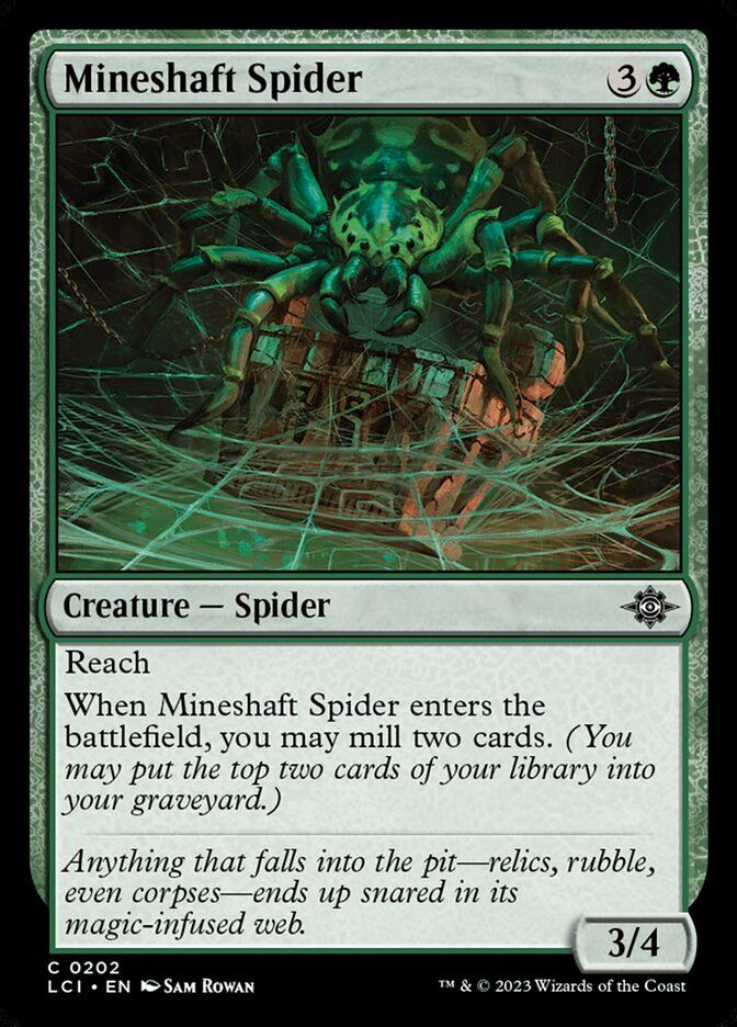 Mineshaft Spider Mineshaft Spider