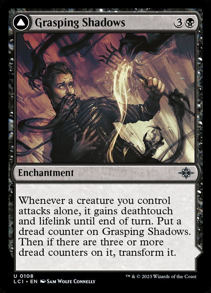 Grasping Shadows // Shadows' Lair Grasping Shadows // Shadows' Lair