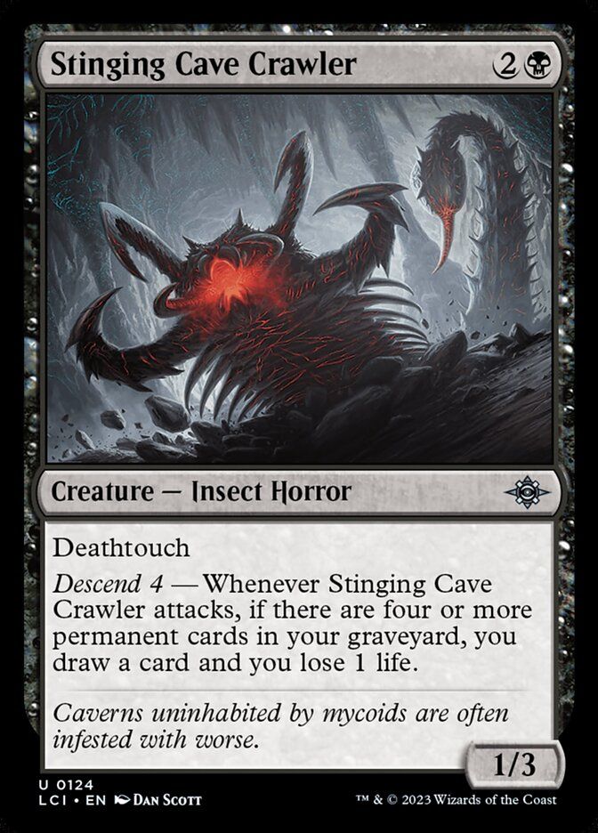 Stinging Cave Crawler Stinging Cave Crawler