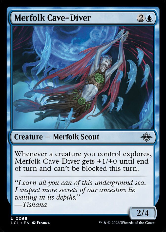 Merfolk Cave-Diver Merfolk Cave-Diver
