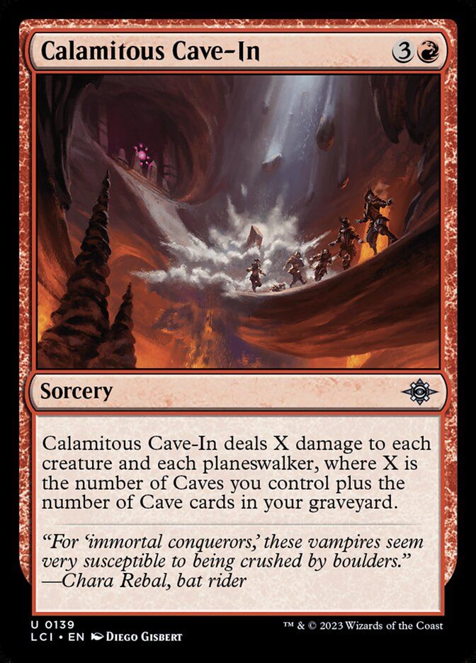 Calamitous Cave-In Calamitous Cave-In