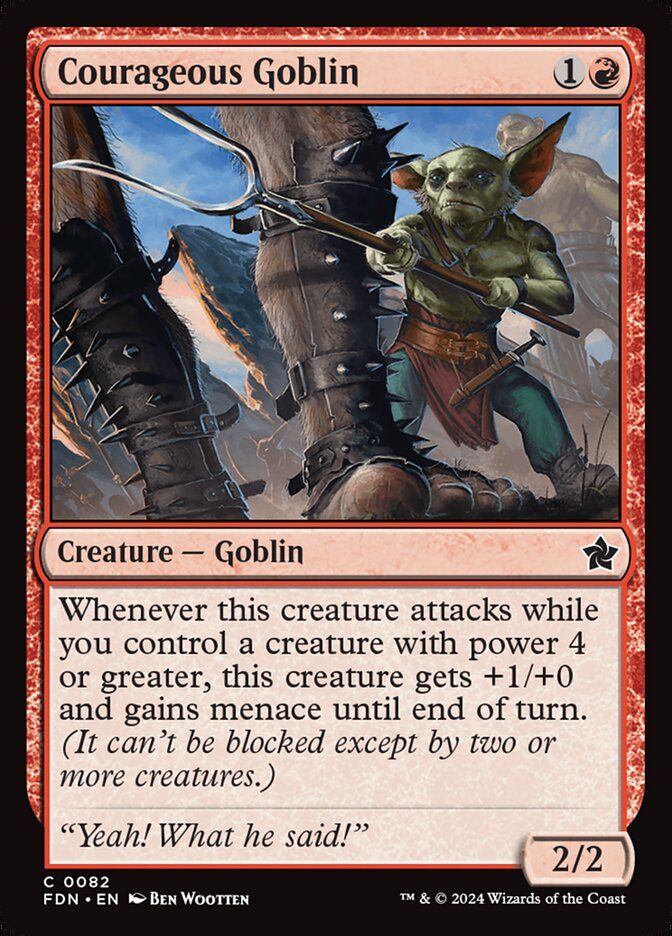 Courageous Goblin Courageous Goblin