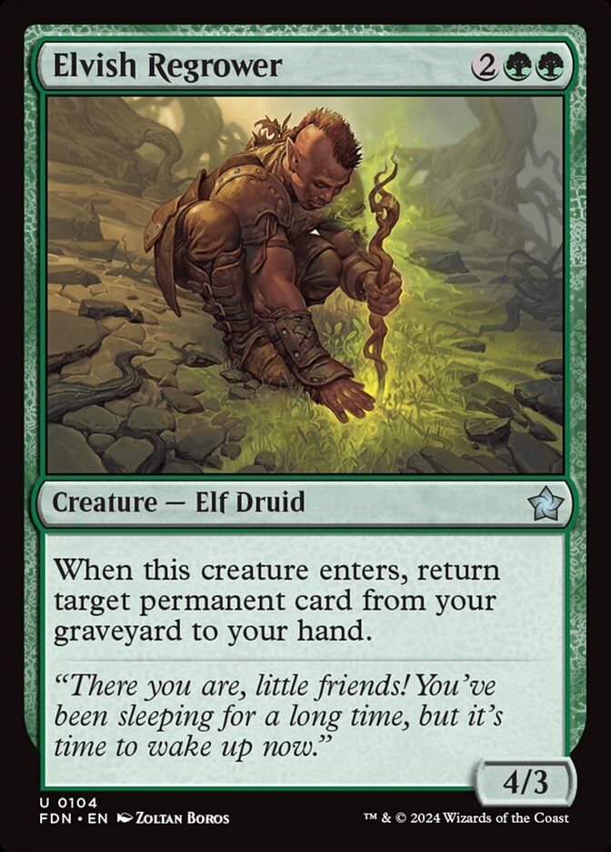 Elvish Regrower Elvish Regrower