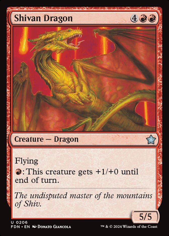 Shivan Dragon Shivan Dragon