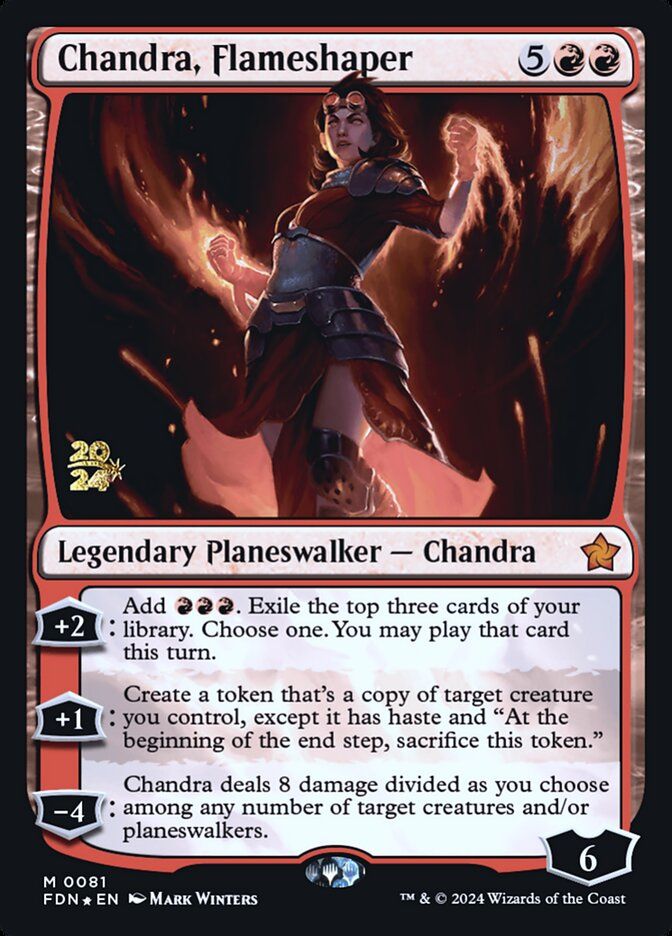 Chandra, Flameshaper Chandra, Flameshaper
