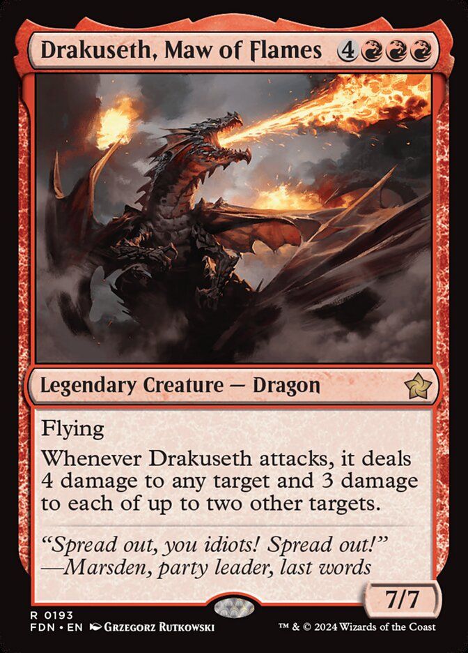 Drakuseth, Maw of Flames Drakuseth, Maw of Flames