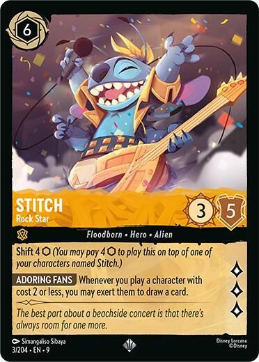 Stitch - Rock Star Stitch - Rock Star