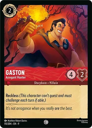 Gaston - Arrogant Hunter Gaston - Arrogant Hunter