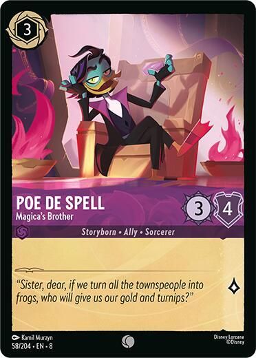 Poe De Spell - Magica's Brother Poe De Spell - Magica's Brother