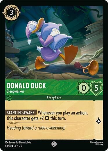 Donald Duck - Sleepwalker Donald Duck - Sleepwalker