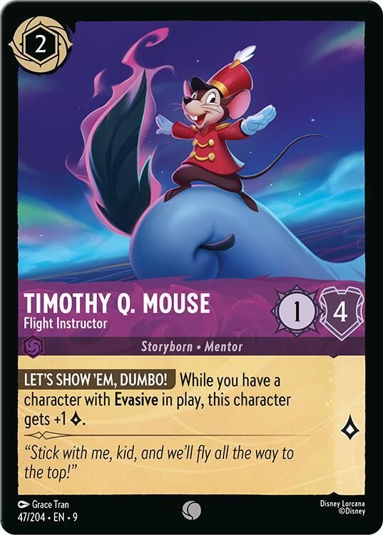 Timothy Q. Mouse - Flight Instructor Timothy Q. Mouse - Flight Instructor