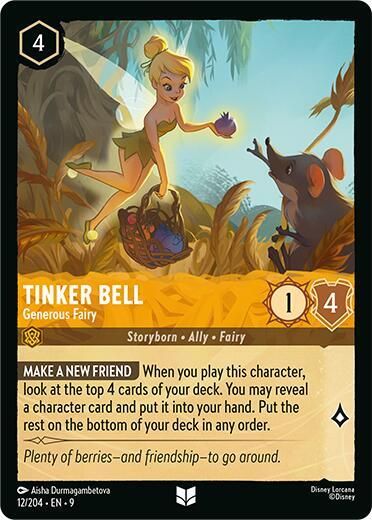 Tinker Bell - Generous Fairy Tinker Bell - Generous Fairy