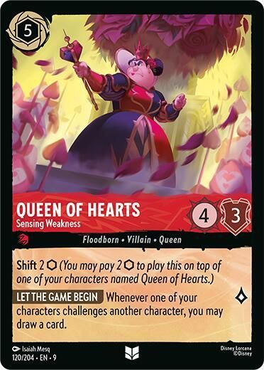 Queen of Hearts - Sensing Weakness Queen of Hearts - Sensing Weakness