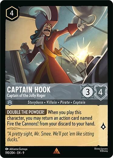 Captain Hook - Captain of the Jolly Roger Captain Hook - Captain of the Jolly Roger