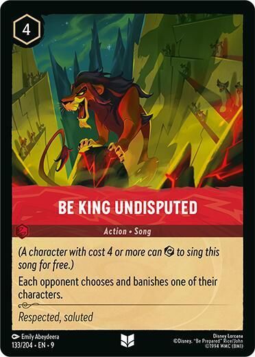 Be King Undisputed Be King Undisputed