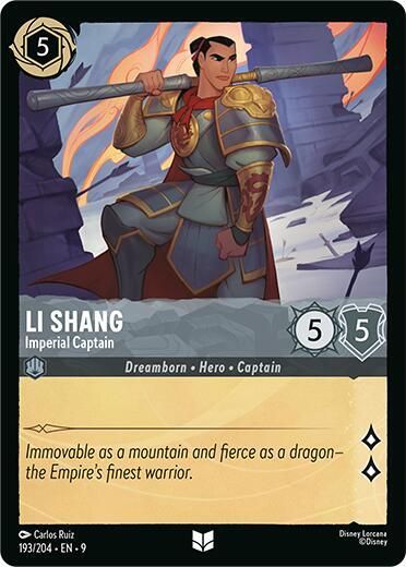 Li Shang - Imperial Captain Li Shang - Imperial Captain