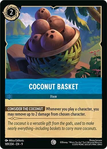 Coconut Basket Coconut Basket