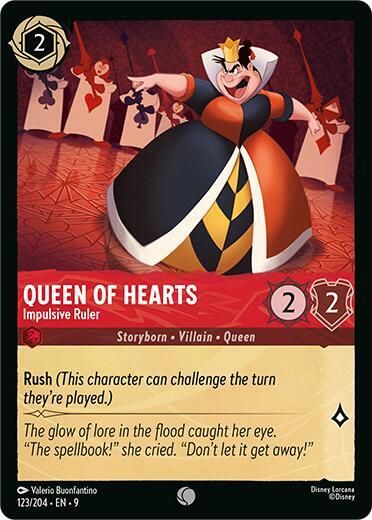 Queen of Hearts - Impulsive Ruler Queen of Hearts - Impulsive Ruler