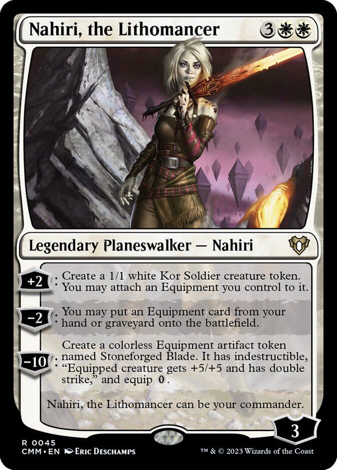 Nahiri, the Lithomancer Nahiri, the Lithomancer